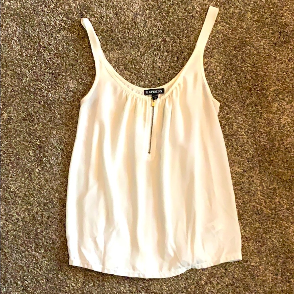 White tank top